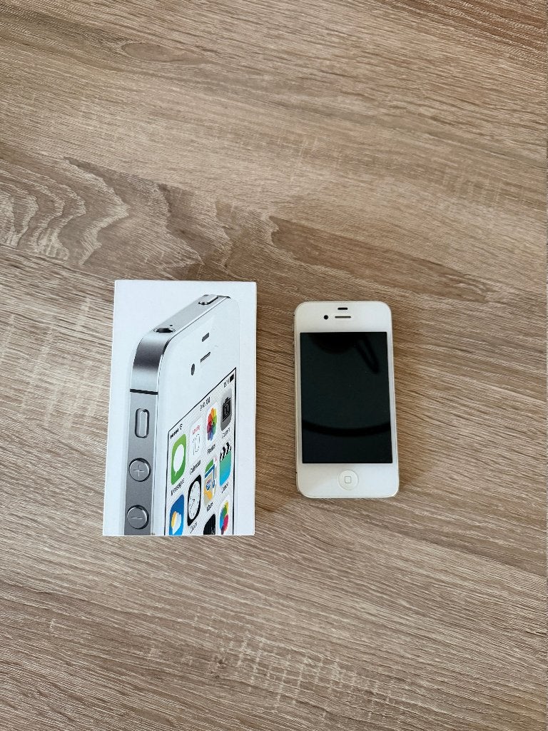 iPhone 4S White - Collectors item, Telecommunicatie, Mobiele telefoons | Apple iPhone, Ophalen, Wit, Zonder simlock, Zonder abonnement