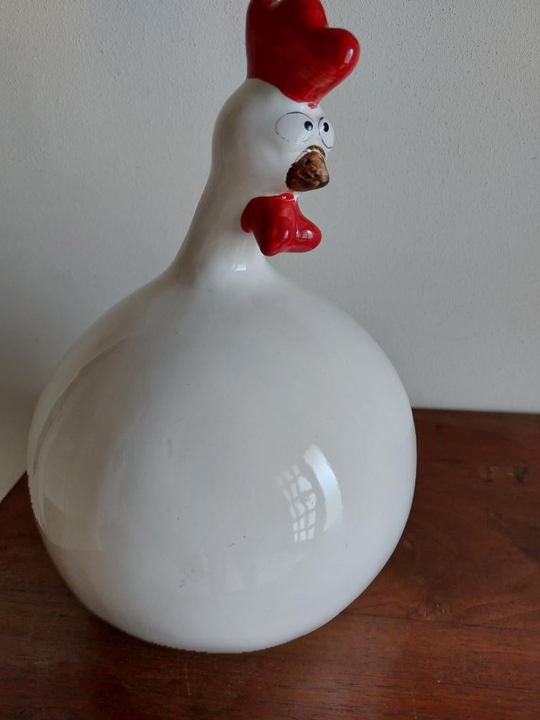 Decoratieve kip.( Kip Ballon keramiek), Antiek en Kunst, Ophalen of Verzenden