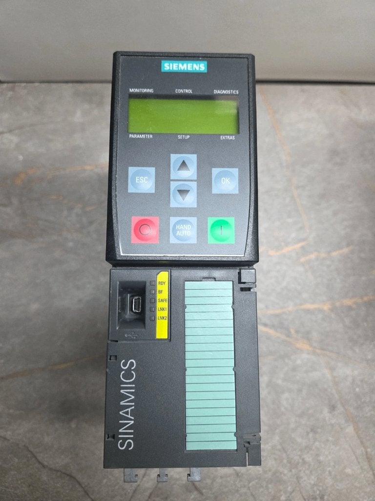 Siemens SINAMICS G120 3kW PM240-2 3210-1PE18-0AL1 + CU240E-2, Verzenden, Gebruikt