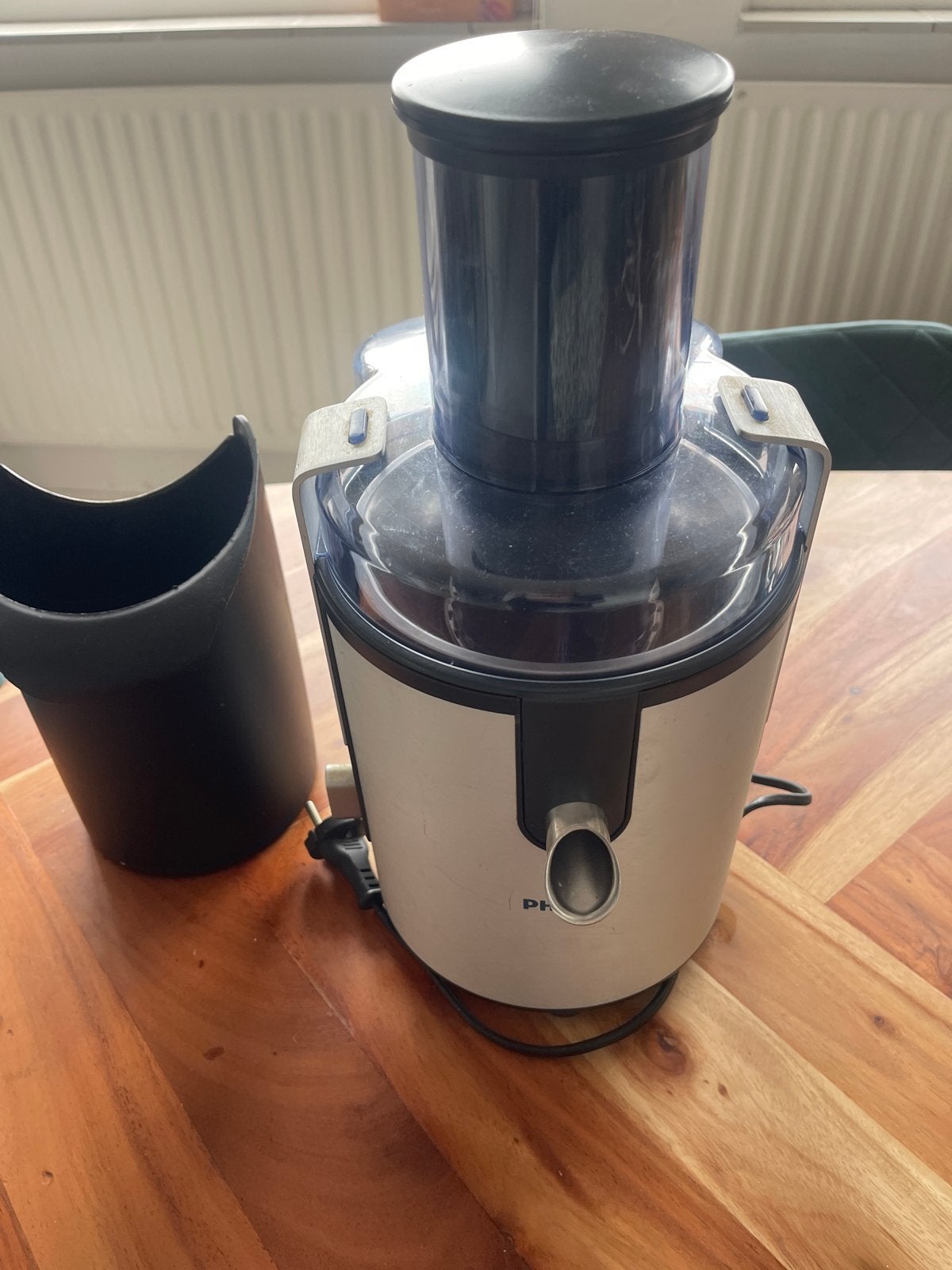 Philips Sapcentrifuge, Witgoed en Apparatuur, Juicers, Ophalen of Verzenden, Gebruikt, Elektrisch, Sapcentrifuge