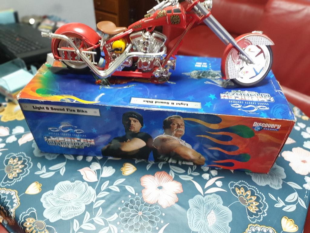 Zeldzame schopper American 1 op 6 compleet met doos, Ophalen of Verzenden, Zo goed als nieuw, Motoren