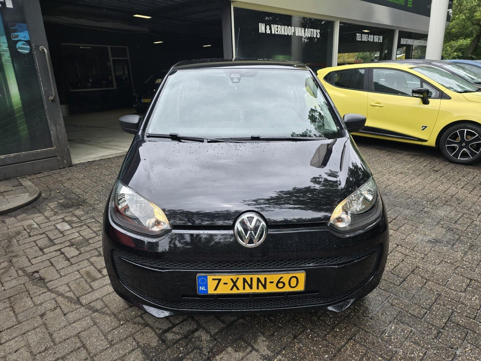 Volkswagen Up! 1.0 high up! |3/6 OF 12MND GARANTIE | NAVI |, Auto's, Voorwielaandrijving, Euro 5, Stof, Up!