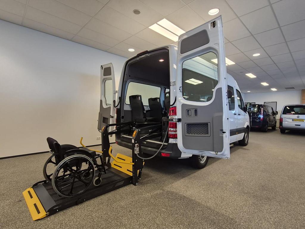 Mercedes Sprinter L2H2 Rolstoelbus Groepsvervoer, 13 km/l, 12 maanden, Stof, Gebruikt