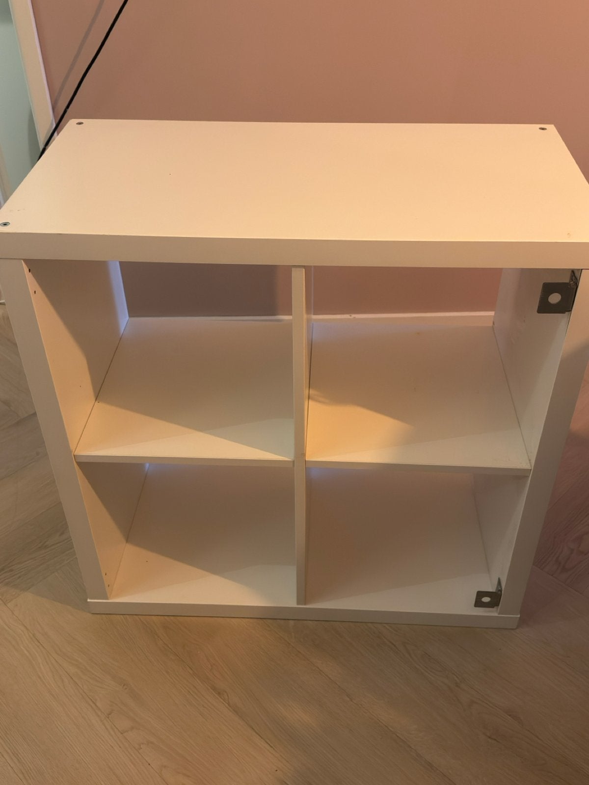 IKEA Kallax 4-vaks kast - Gebruikt, stevig, opknapper, Huis en Inrichting, Ophalen, Gebruikt