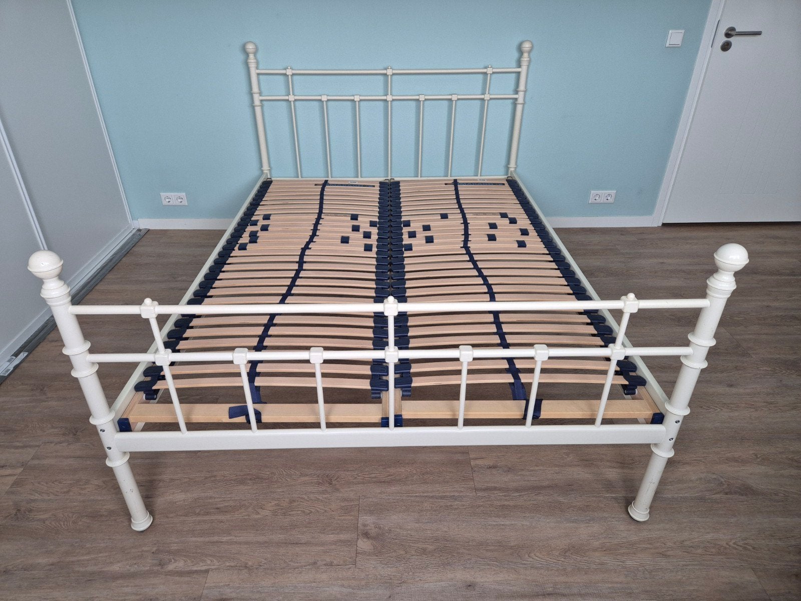 Lattenbodems 70x200 met hardheidsinstelling, Ophalen, Tweepersoons, 140 cm, Zo goed als nieuw