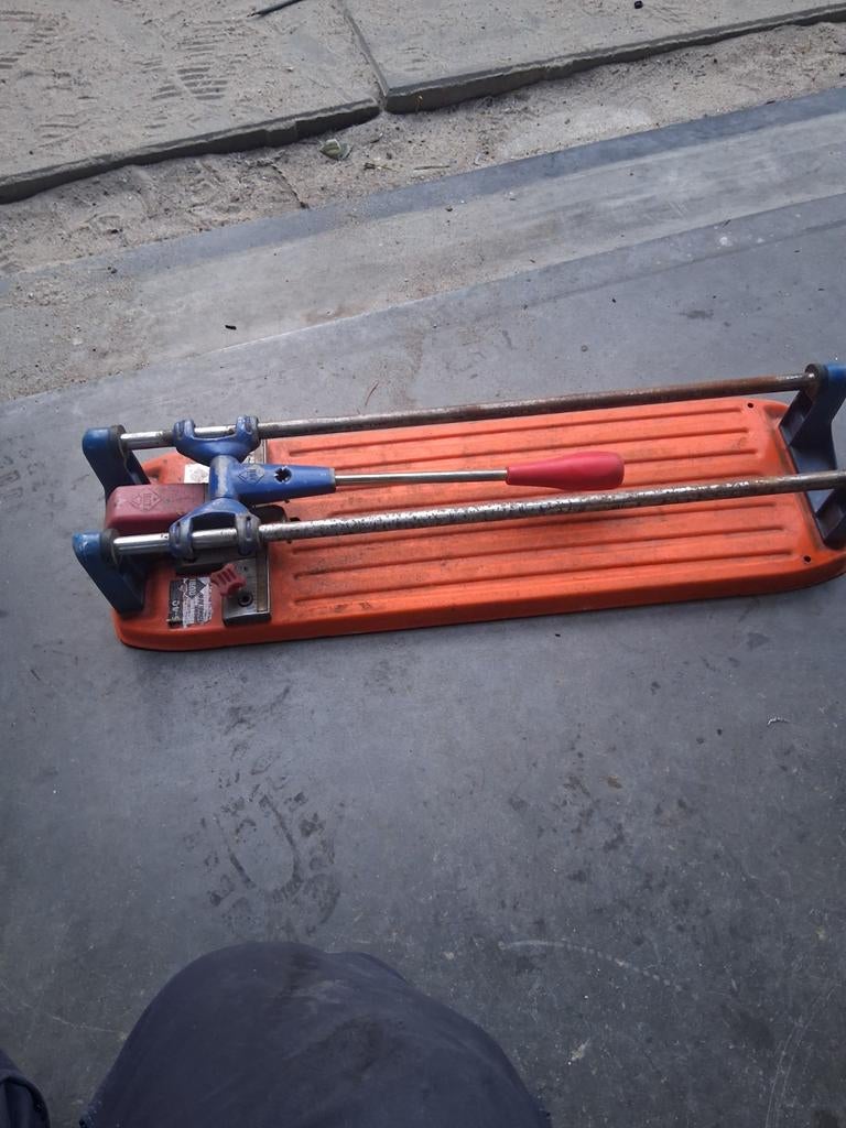 Rubi tegelsnijder 40 cm, Doe-het-zelf en Verbouw, Gereedschap | Handgereedschap, Ophalen of Verzenden
