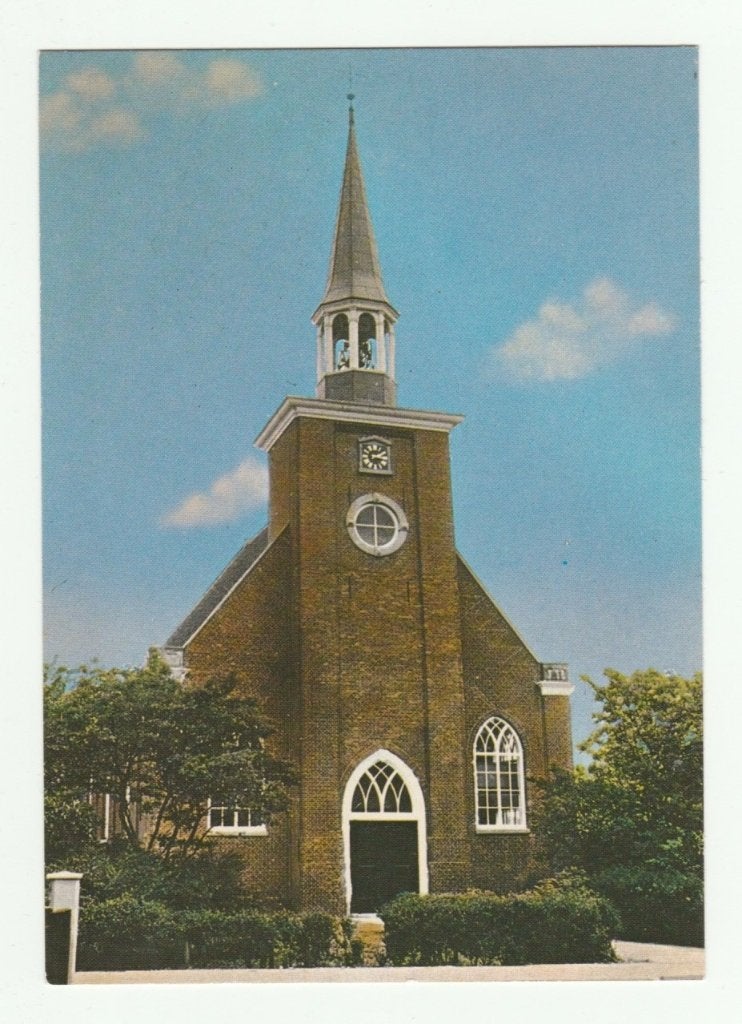 Leimuiden (bij Roelofarendsveen en Kudelstaart) - Herv Kerk,, Ophalen of Verzenden, 1960 tot 1980, Ongelopen, Zuid-Holland