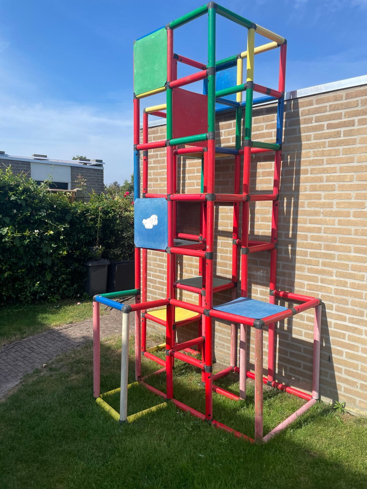 Quadro XXL Speeltoestel met Veel Onderdelen en Dakje, Kinderen en Baby's, Speelgoed | Buiten | Speeltoestellen, Ophalen, Gebruikt