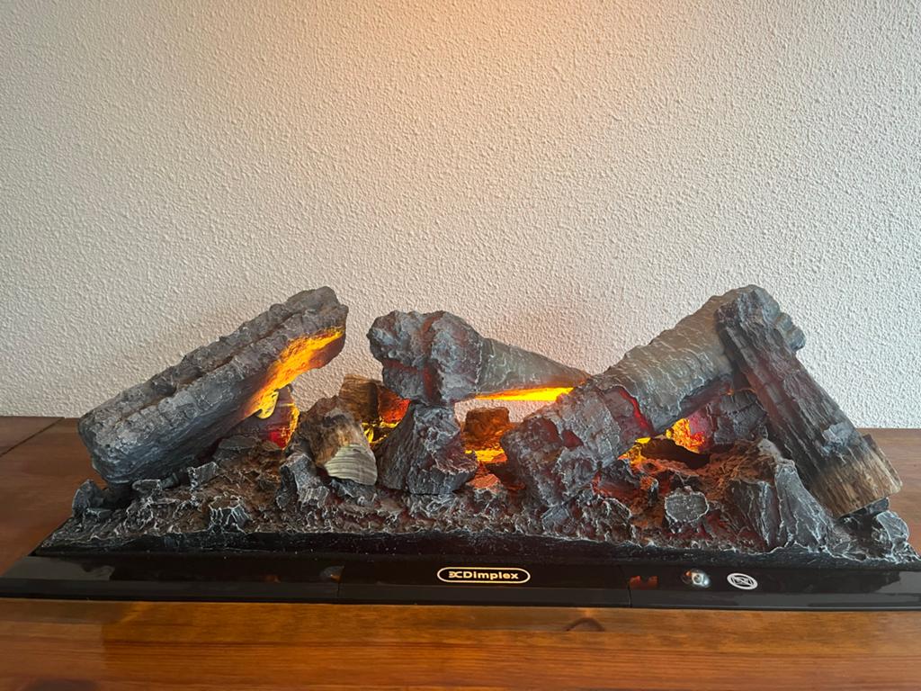 Dimplex Opti-myst CAS600NH: zo goed als nieuw, Ophalen of Verzenden, Zo goed als nieuw, Inbouwhaard, Elektrische haard