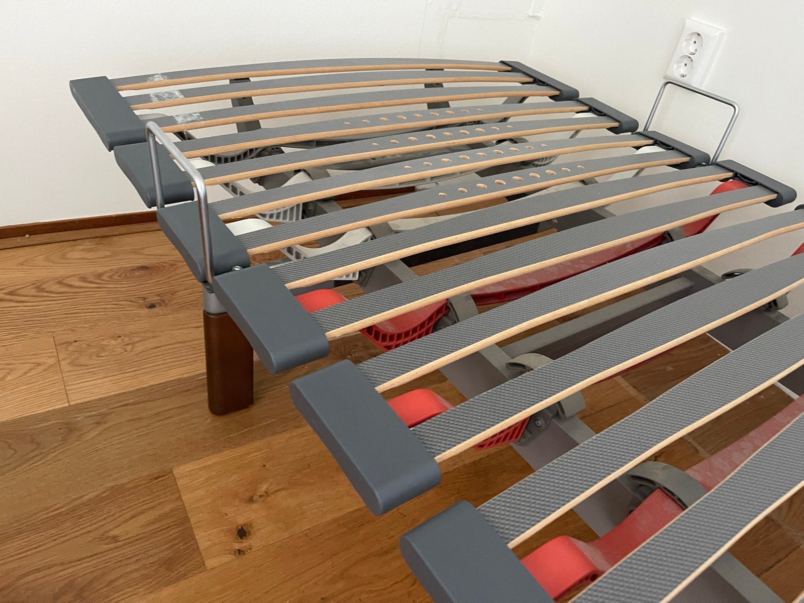 Swissflex flexibele lattenbodem met poten, gratis, Ophalen, Verstelbaar, 90 cm, Eenpersoons