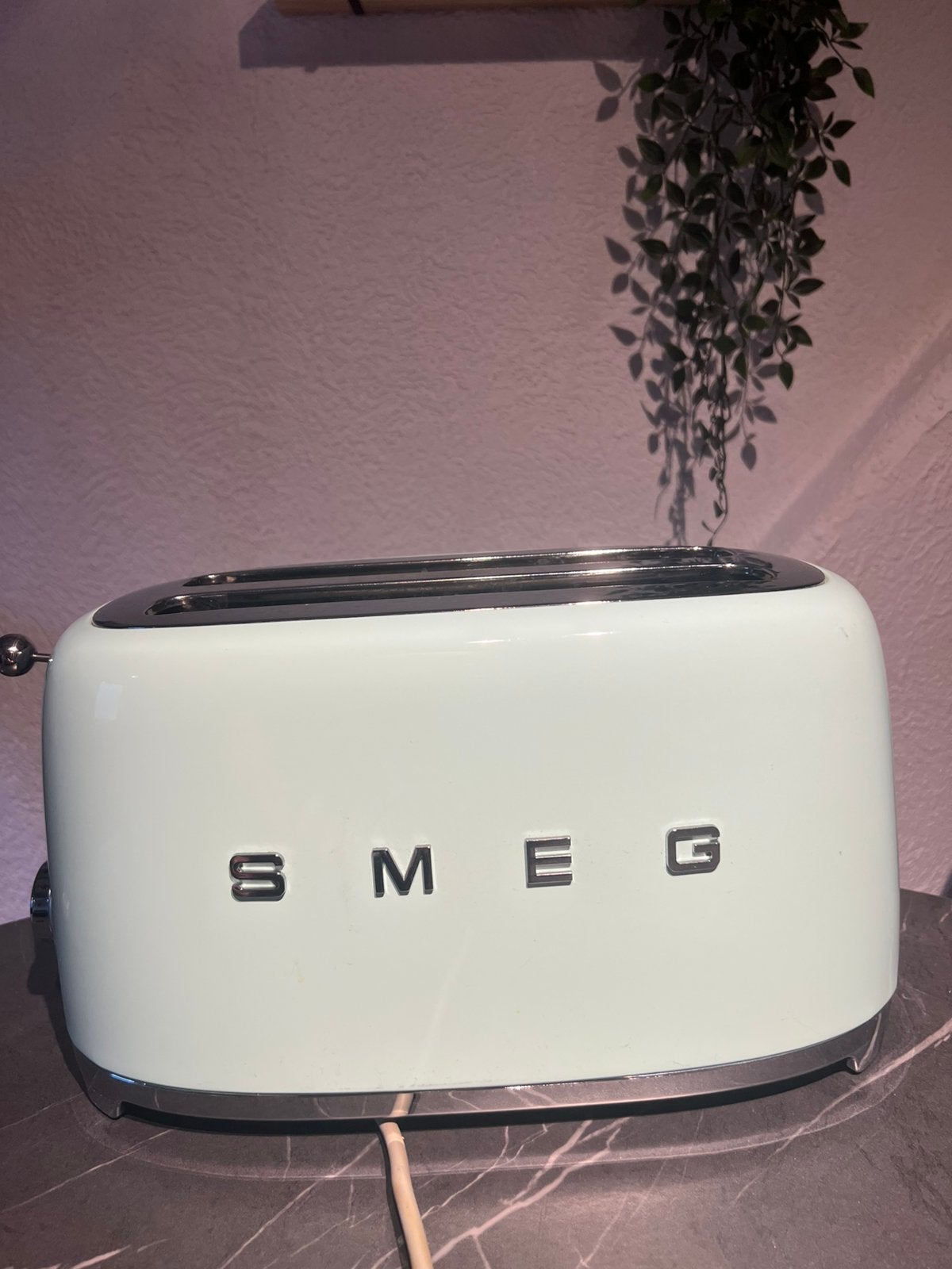 Smeg Broodrooster 2x4, Witgoed en Apparatuur, Broodroosters, Ophalen, Zo goed als nieuw