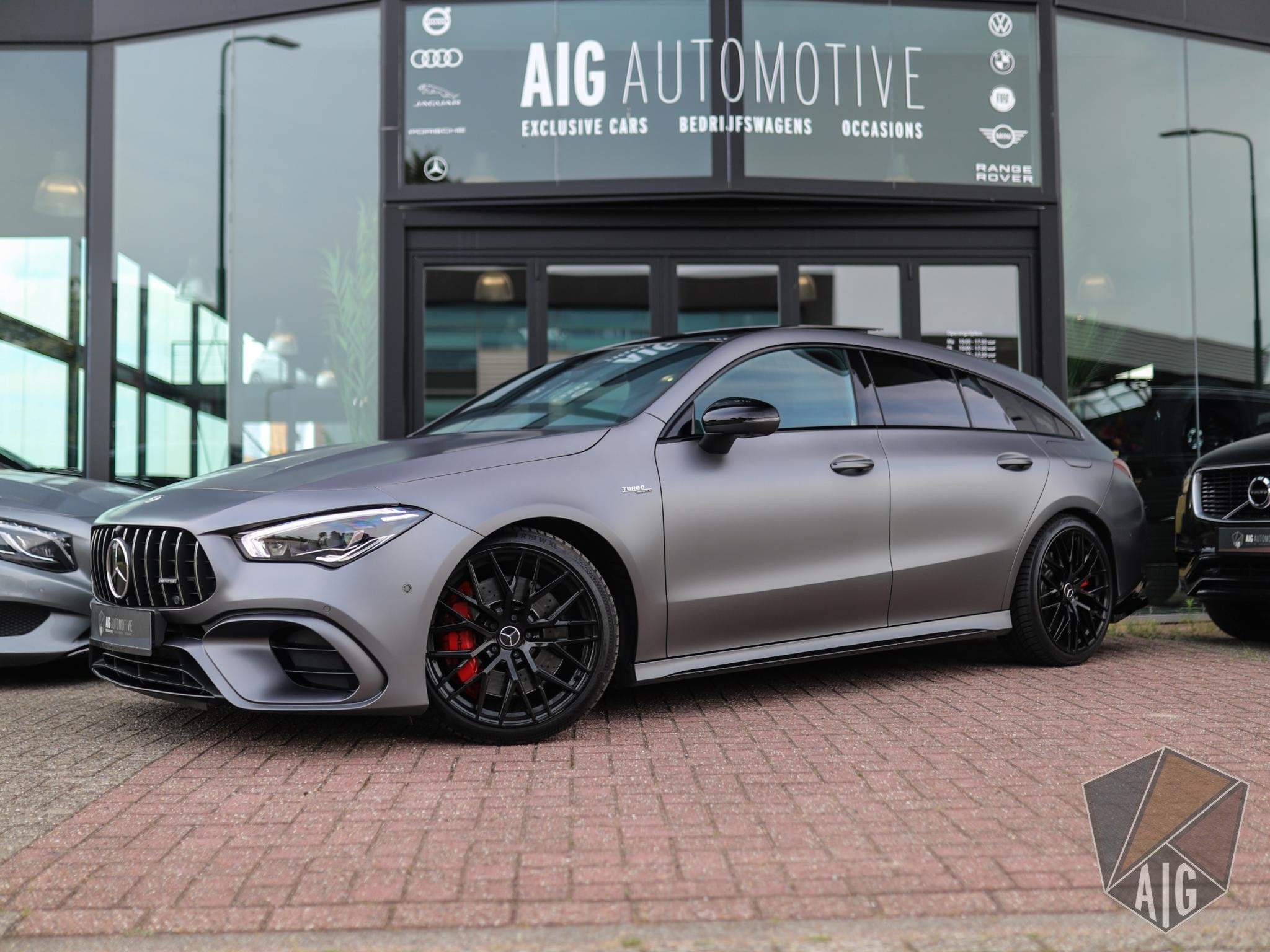 Mercedes-Benz CLA-klasse Shooting Brake AMG 45 S 4MATIC+ | D, Auto's, Automaat, CLA, Stof, Gebruikt