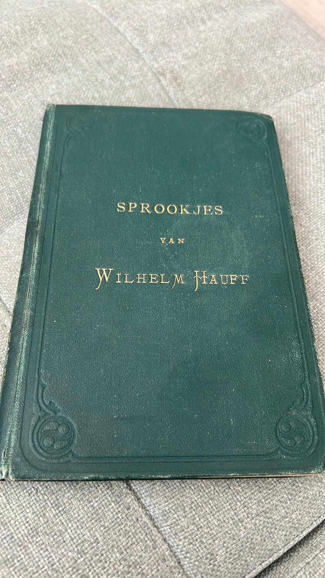 Sprookjes van Wilhelm Hauff oud antiek sprookjesboek, Ophalen of Verzenden