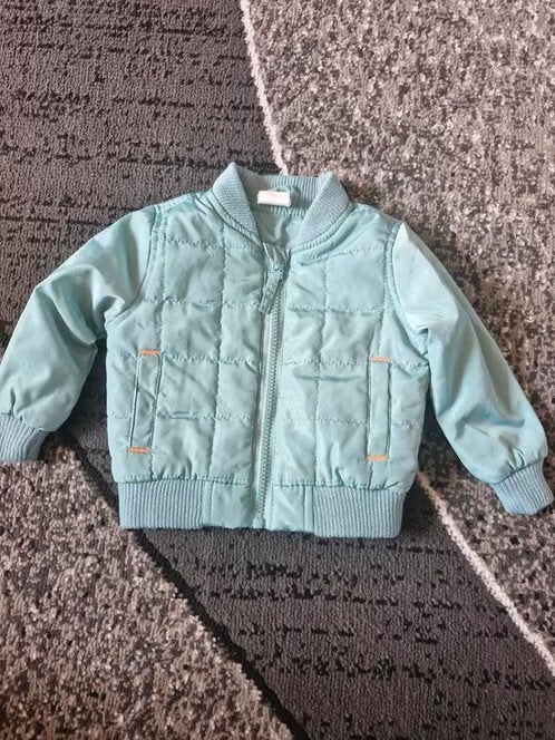 Blauw zomerjasje Maat 68 h3, Jongetje of Meisje, Hema, Onbekend, Ophalen of Verzenden