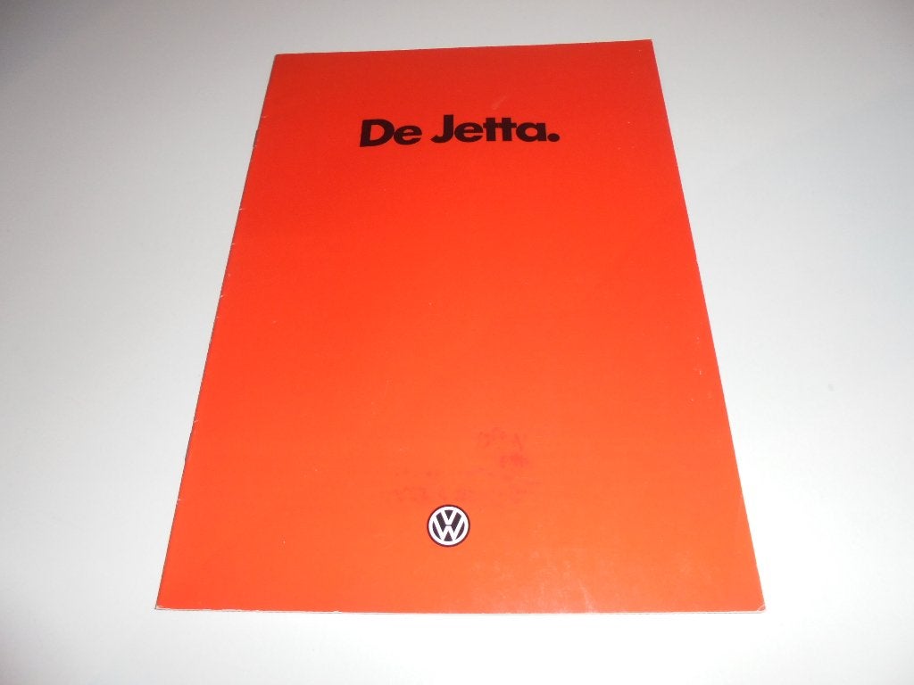brochure Volkswagen Jetta  1983, Ophalen of Verzenden, Zo goed als nieuw, Volkswagen