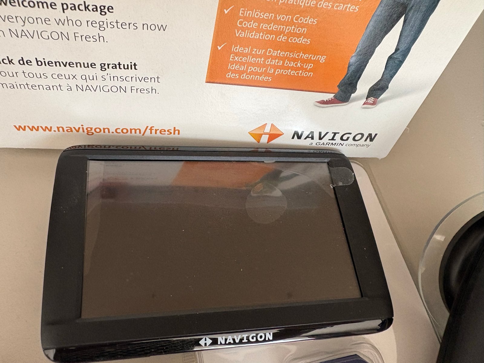 Navigon Navigatiesysteem met accessoires, Ophalen, Nieuw