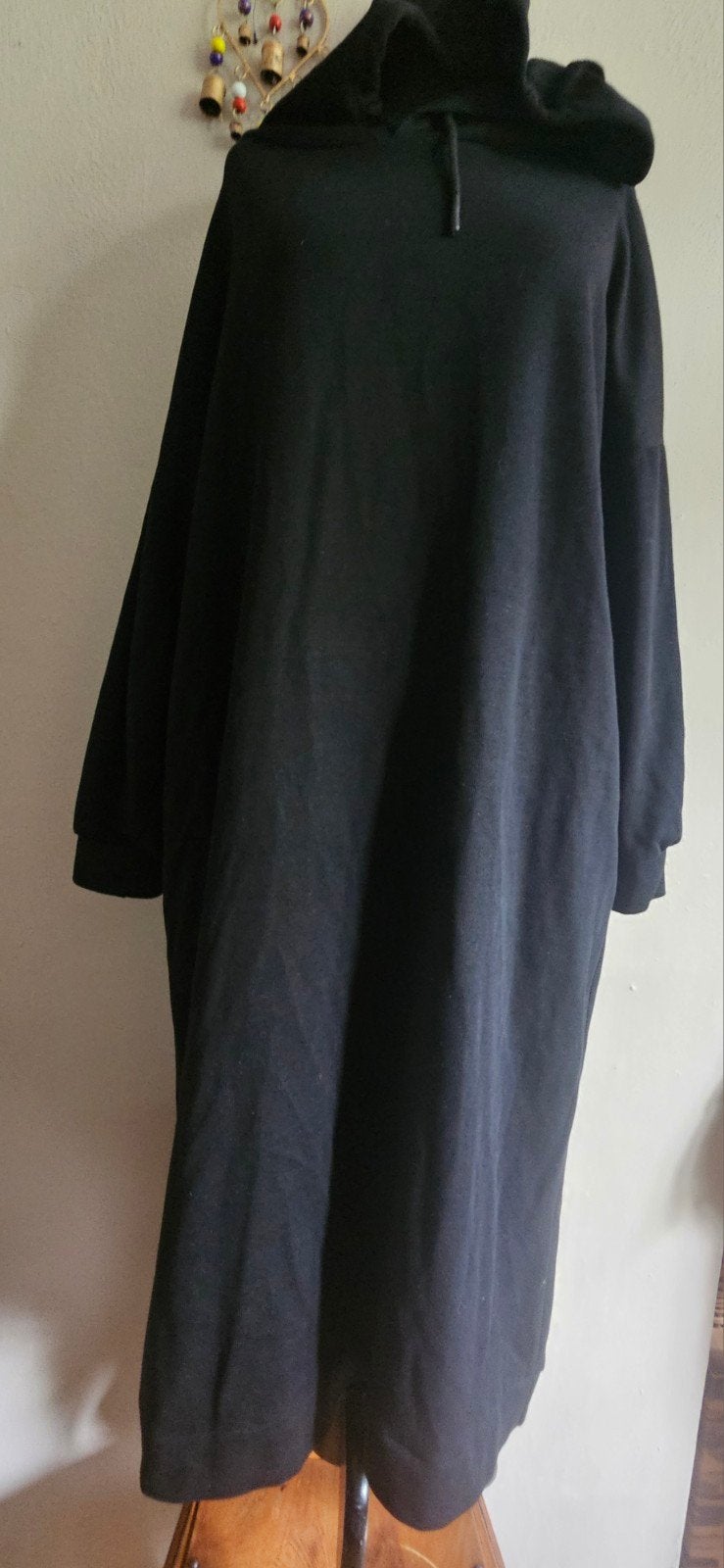 Zwarte hoodie jurk JCL, maat S/M, Zwart, Ophalen of Verzenden, JCL, Maat 36 (S)