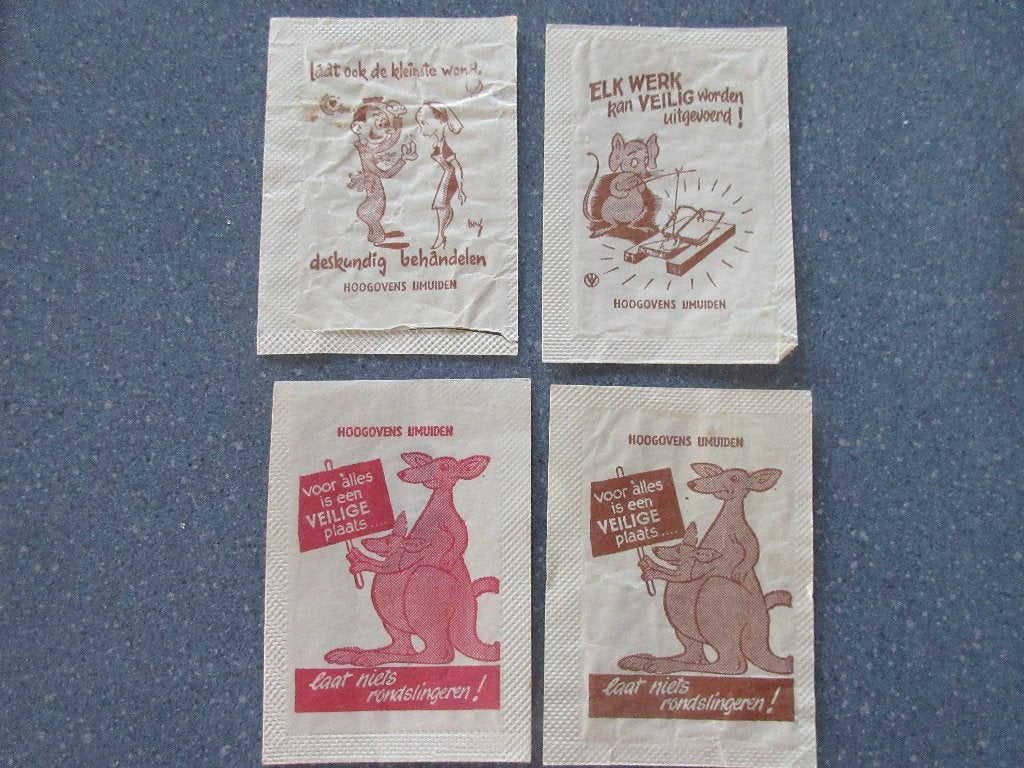 4 x IJmuiden, Hoogovens / Veiligheid, Verzenden