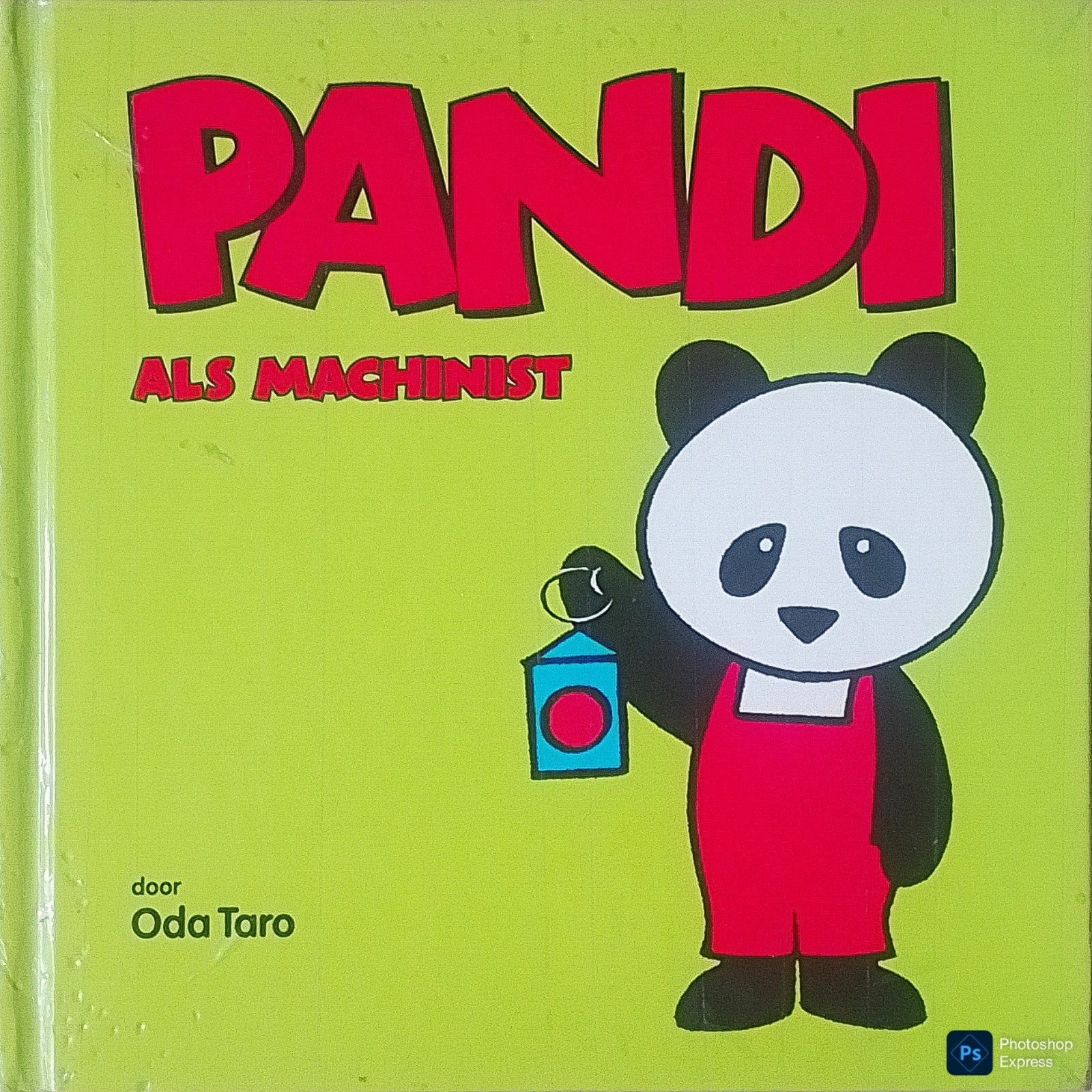 Pandi Als Machinist, Boeken, Gelezen, 3 tot 4 jaar, Oda Taro., Ophalen of Verzenden