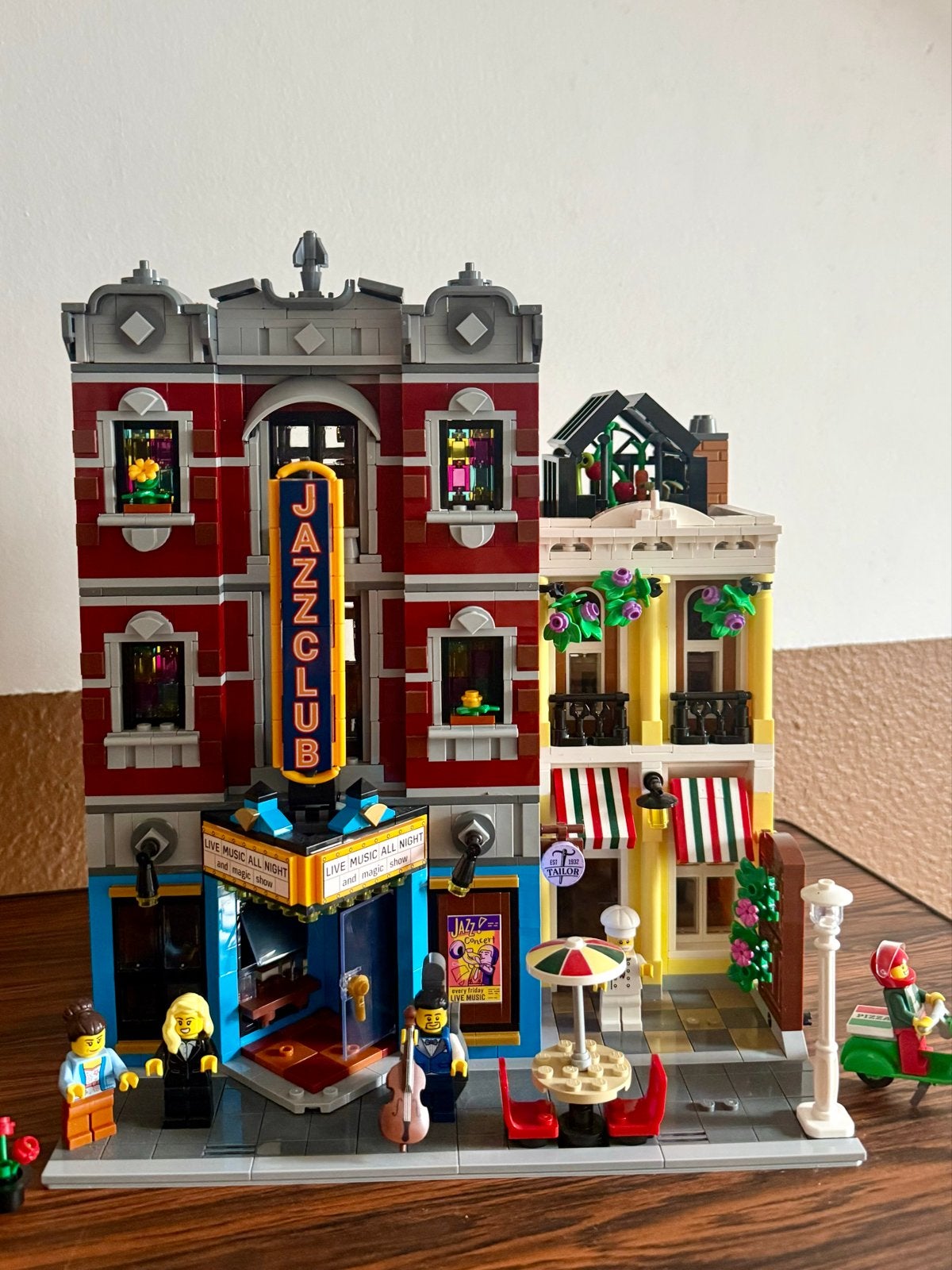 LEGO Icons Jazzclub (10312) - Zo goed als nieuw, Ophalen, Zo goed als nieuw, Lego