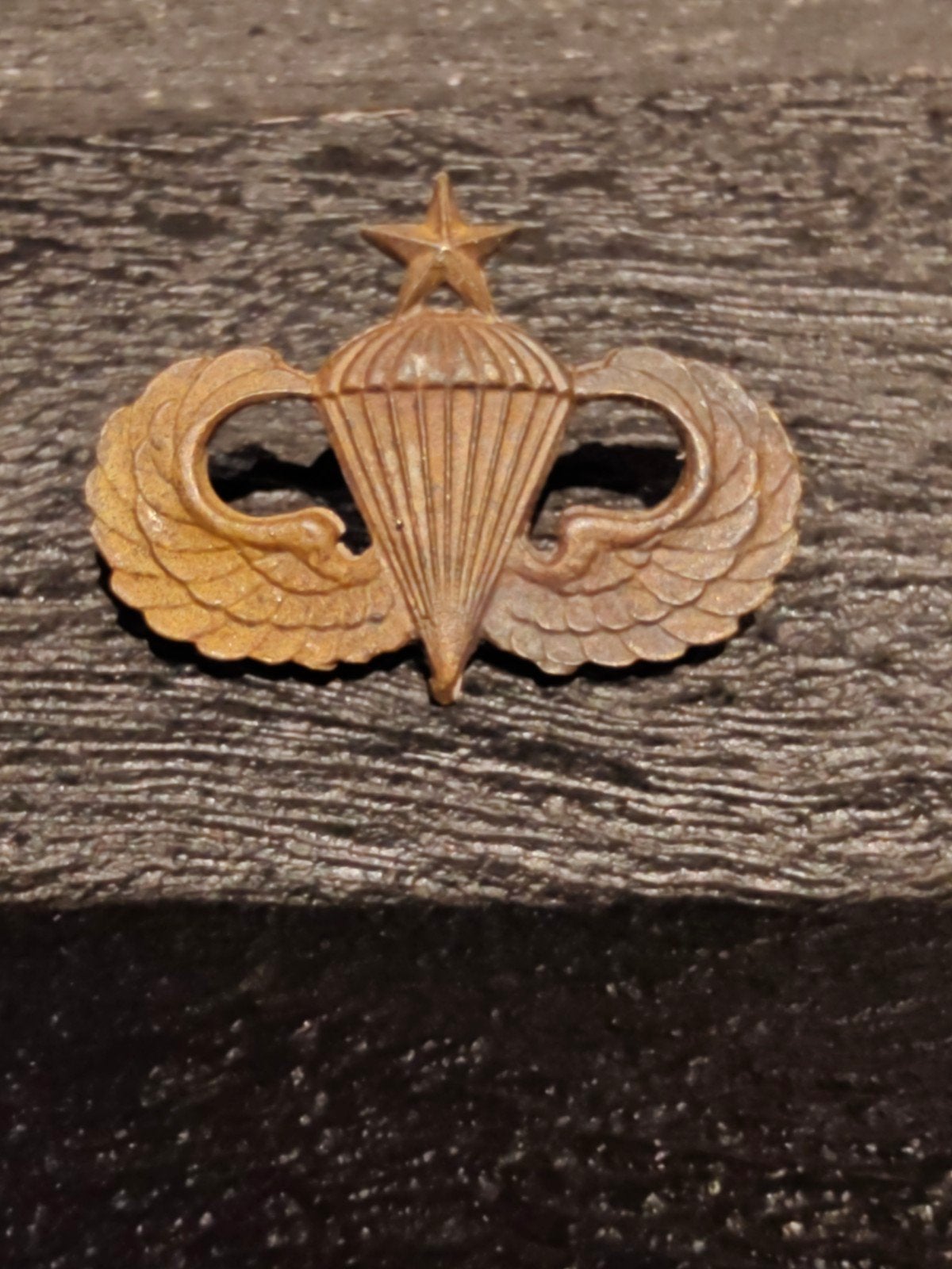 U.S. Army Airborne Paratrooper Senior Jump Wing.., Ophalen of Verzenden, Landmacht, Amerika, Embleem of Badge
