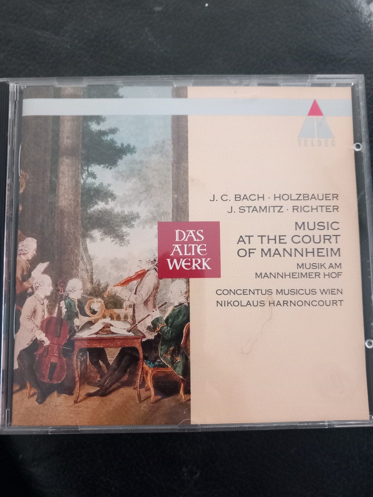 Das Alte Werk cd Music at The Court of Mannheim, Ophalen of Verzenden, Barok, Zo goed als nieuw, Overige typen