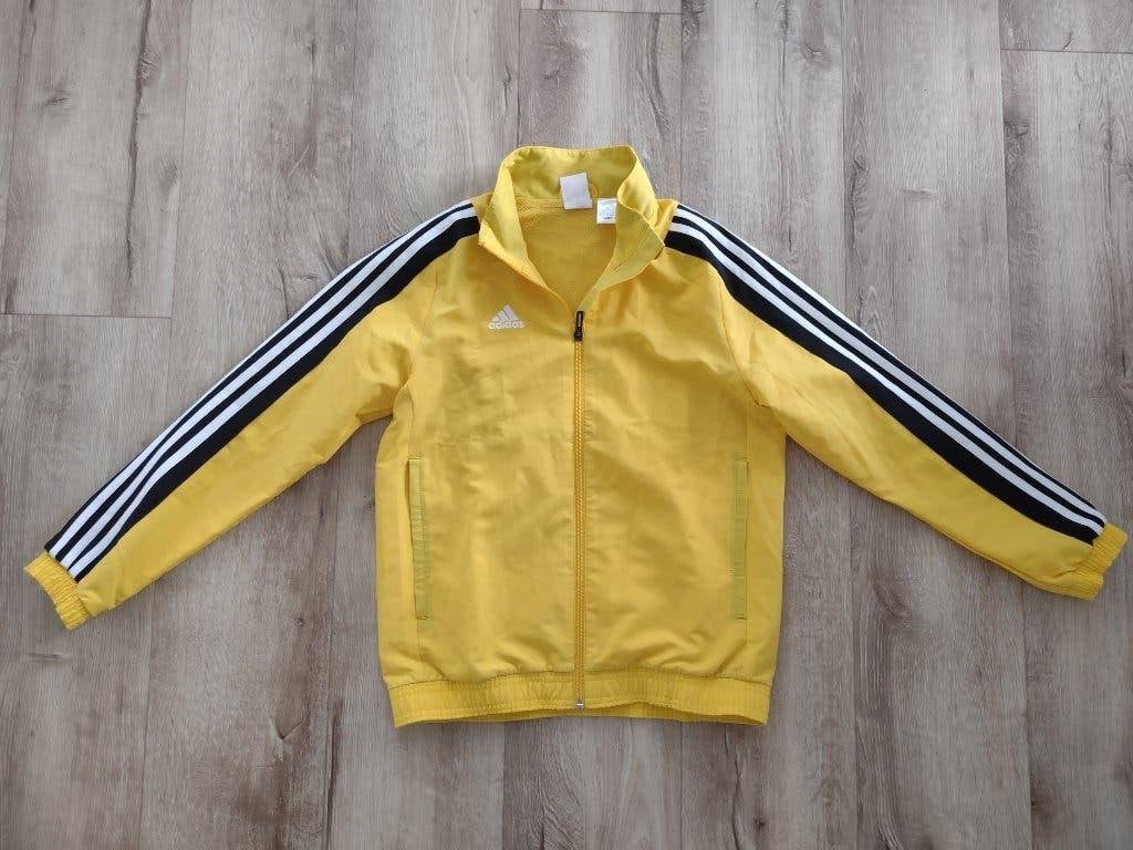 Mooi geel vest van Adidas, maat 152. Adidas sample GEEL., Adidas, Meisje, Onb, Trui of Vest