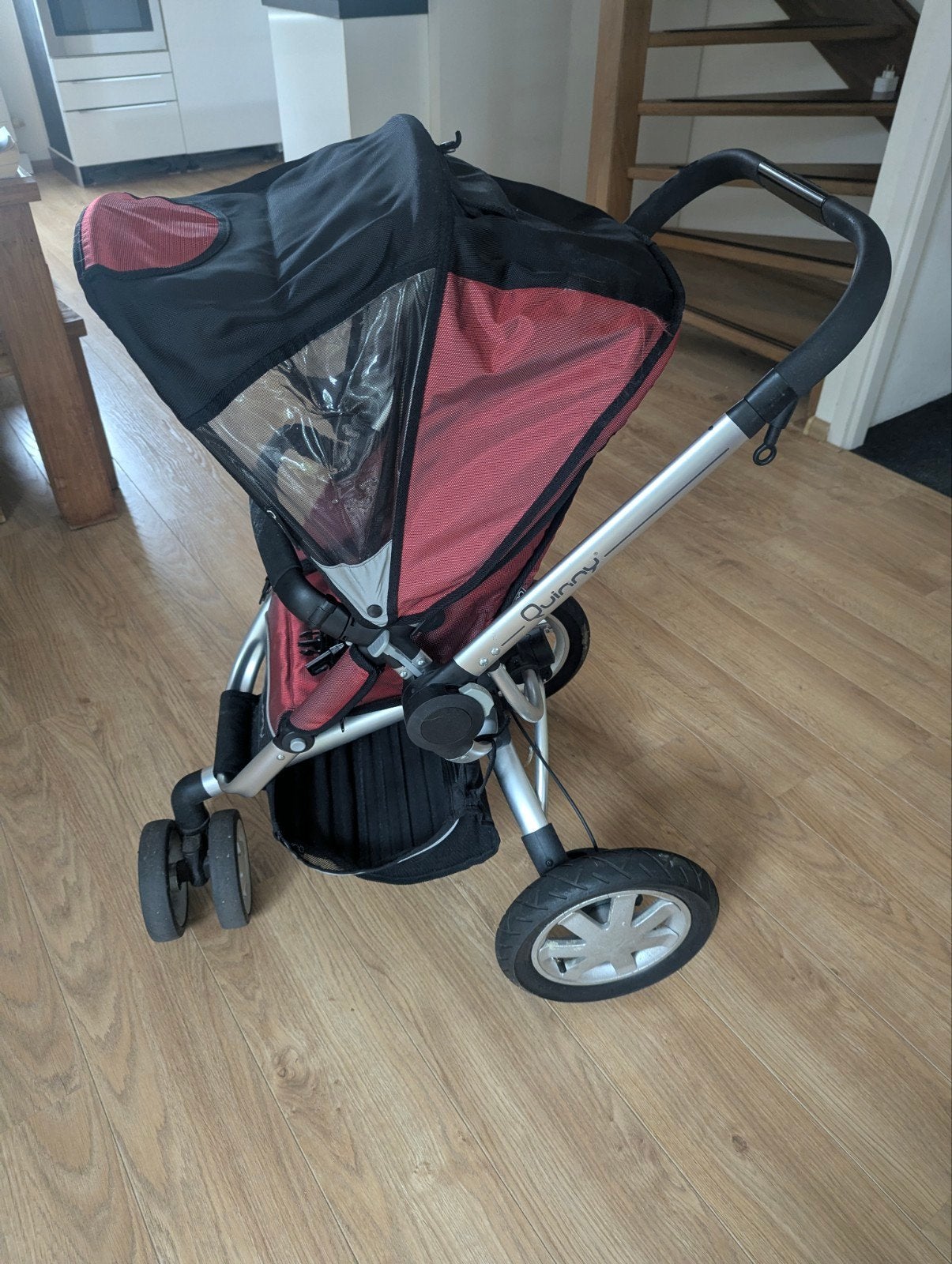quinny kinderwagen buggy, box, campingbed en meer, Ophalen, Gebruikt, Quinny, Zonnekap