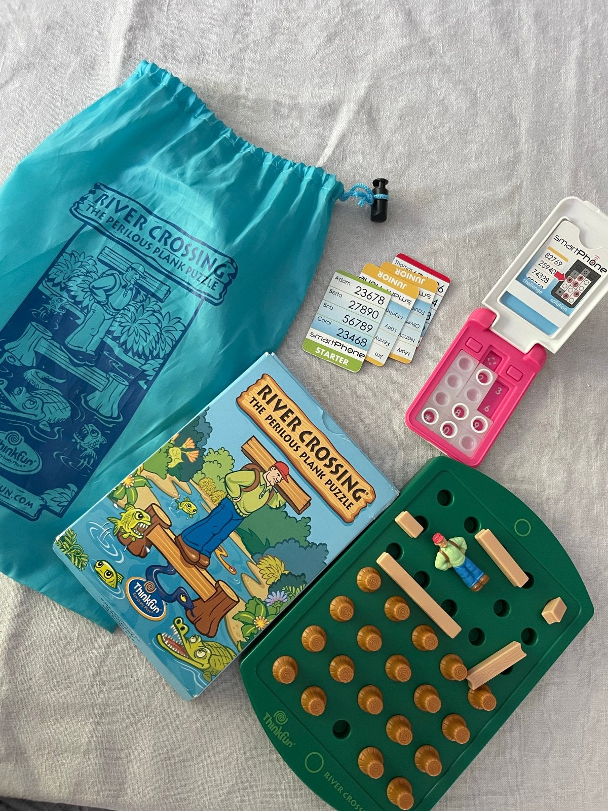 River Crossing & smartphone denkspellen, Ophalen, Gebruikt, Puzzelen