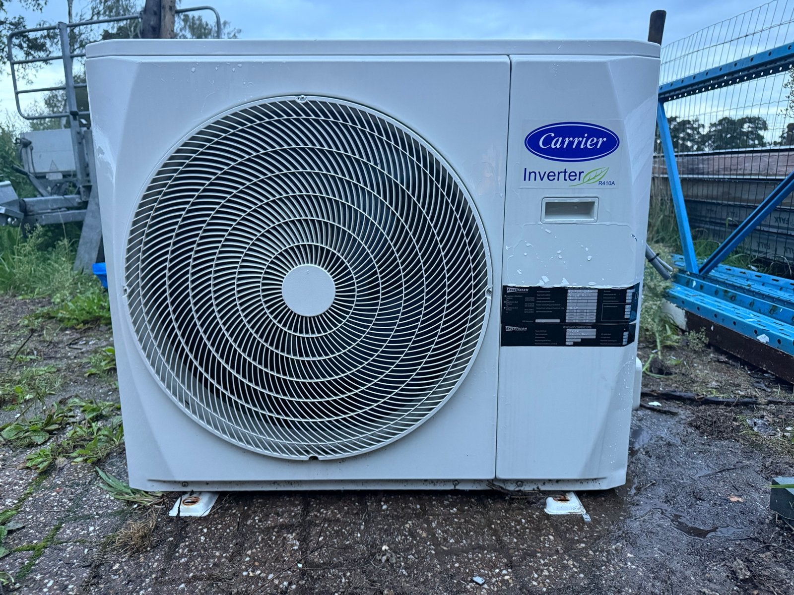 Carrier Airco 12KW Plafond Onderbouw met Afstandsbediening, Ophalen, 100 m³ of groter, Afstandsbediening, Wandairco
