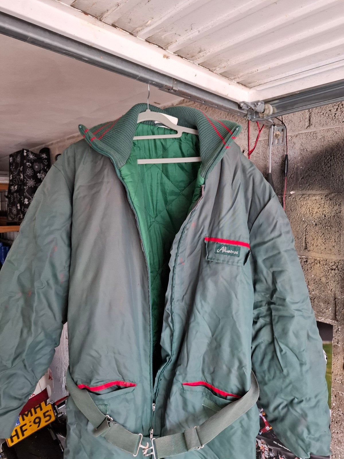 Albatros Overall - Groen Nylon winterpak, Ophalen of Verzenden, Kleding