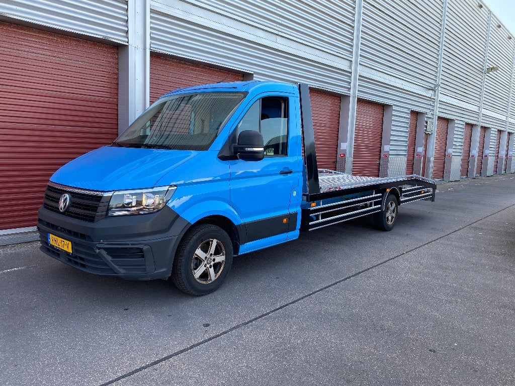 Volkswagen Crafter Oprijwagen, Autotransporter 1500KG laden!, Stof, 1961 kg, Bedrijf, 2 stoelen