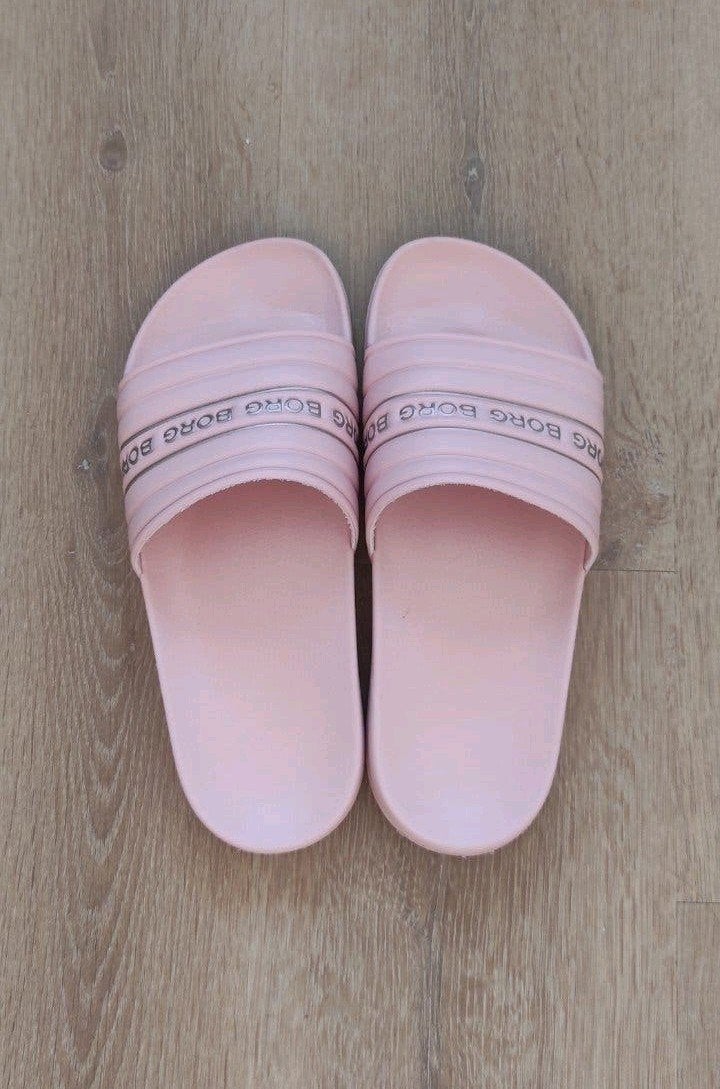 Björn Borg HARPER roze slippers, maat 38 - zo goed als nieuw, Slippers, Ophalen of Verzenden, Zo goed als nieuw, Bjorn Borg