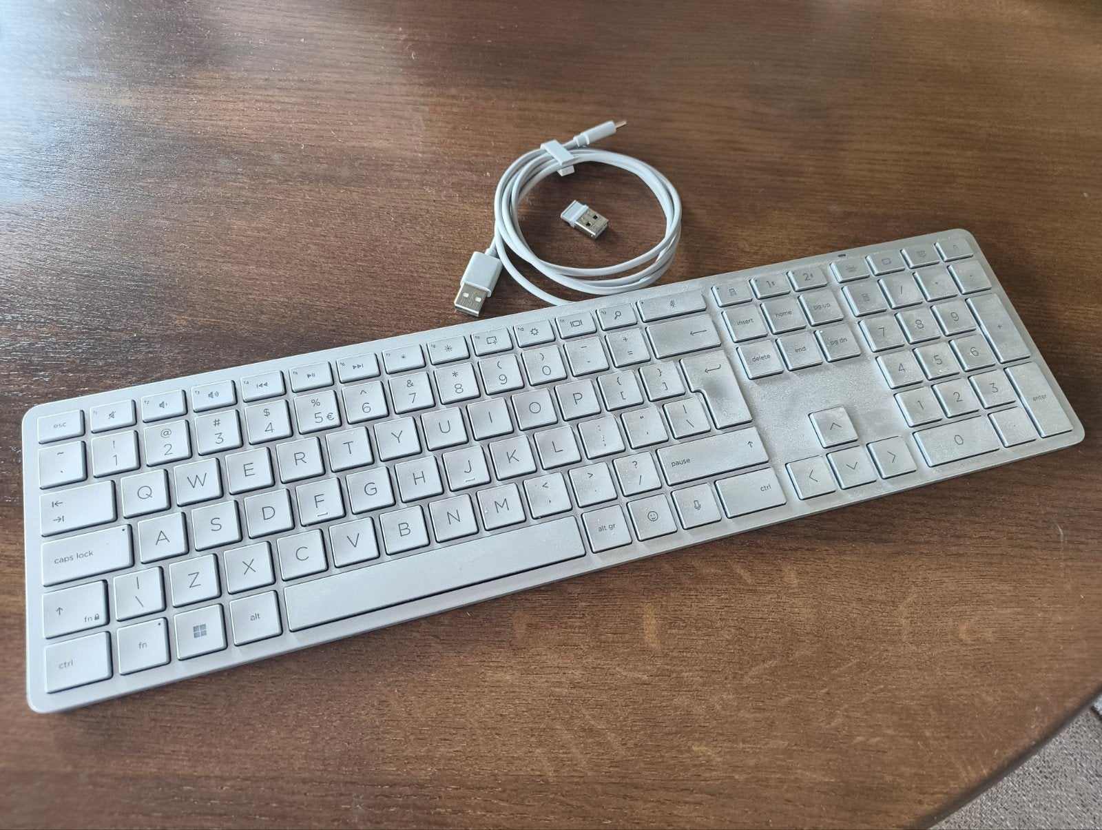 HP 970 Draadloos Toetsenbord - QWERTY, Computers en Software, Toetsenborden, Ophalen, Zo goed als nieuw, Draadloos, HP