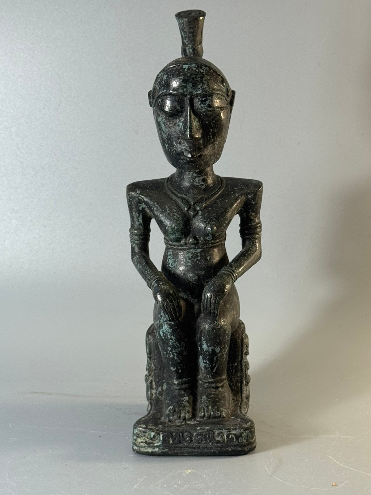 Gegoten brons Voorouder- of beschermgeest (Hampatong, Ophalen