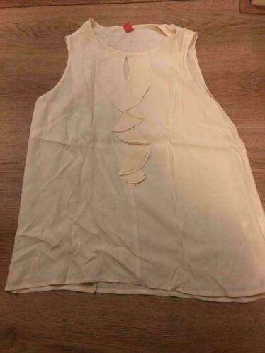 Topje Kyra & Ko maat 42 crème, Beige, Maat 42/44 (L), Ophalen of Verzenden, Zo goed als nieuw