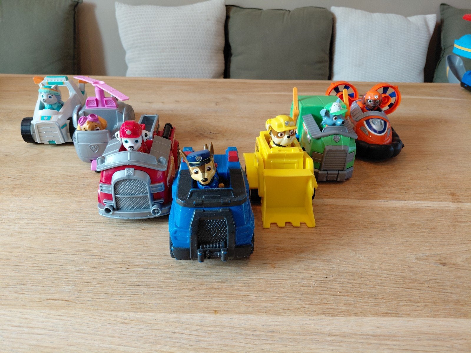 Zeer complete Paw Patrol set - zie ook andere advertenties, Ophalen, Gebruikt
