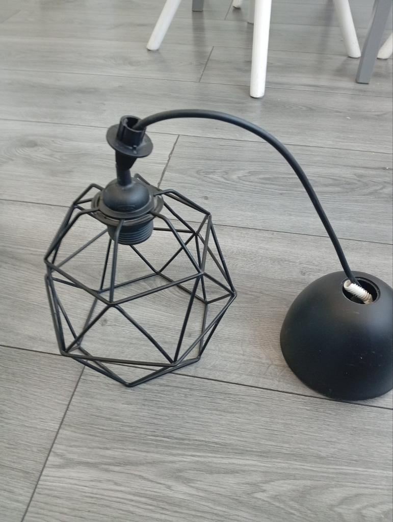 Ikea hanglamp, Ophalen of Verzenden, Zo goed als nieuw, Rond