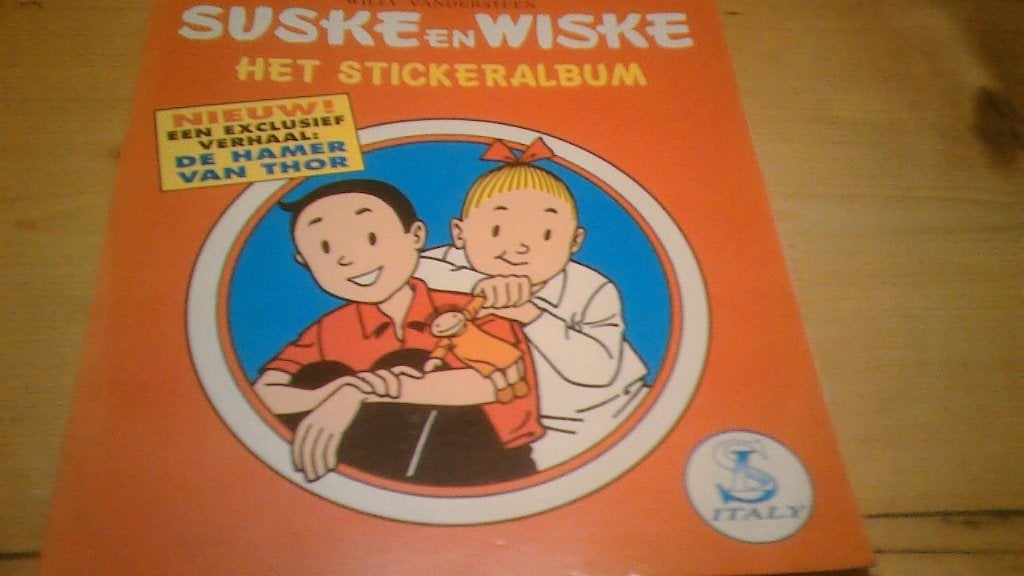 Stickeralbum  Suske en Wiske, Verzenden, Zo goed als nieuw, Sport