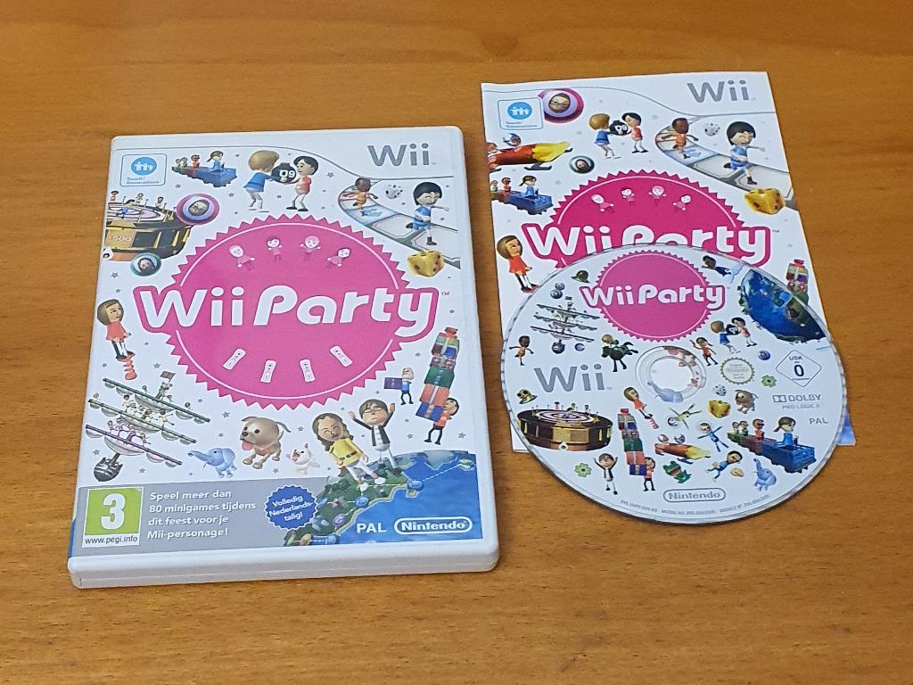 Wii PARTY, Avontuur en Actie, Gebruikt, Ophalen of Verzenden, 3 spelers of meer