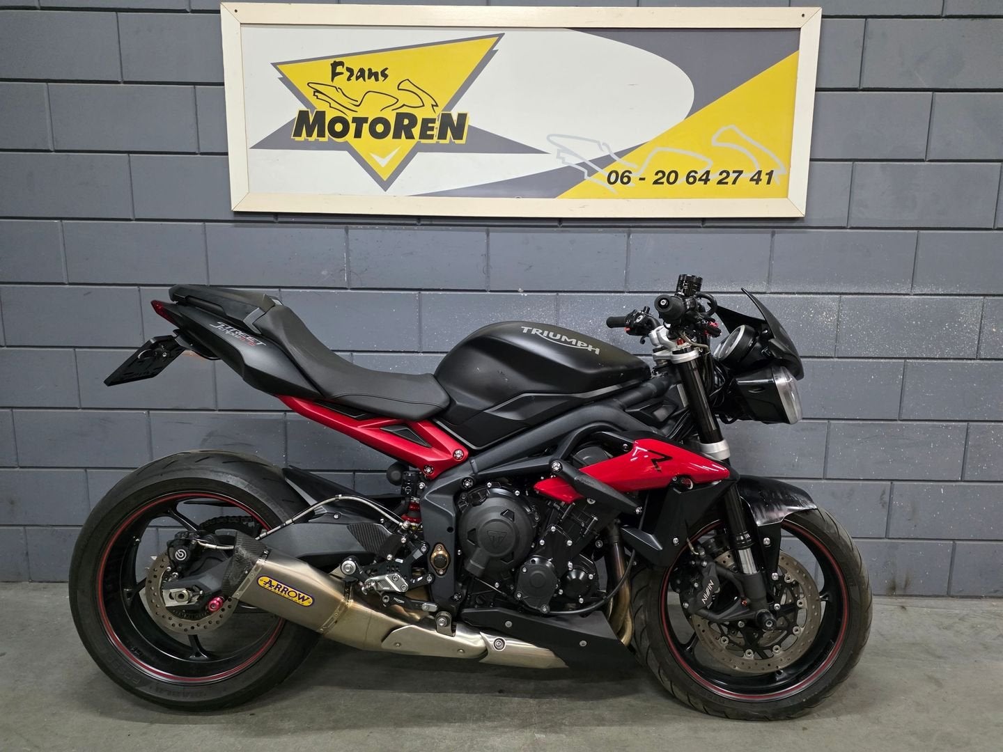 TRIUMPH STREET TRIPLE 675 R bj 2016, 675 cc, Onbekend, TRIUMPH, Naked bike