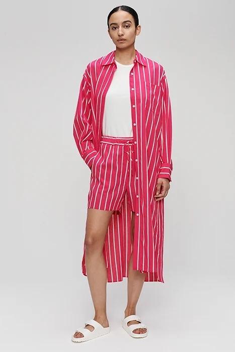 Gezocht: Zenggi Gestreepte Shirtdress in Blauw, Ophalen of Verzenden, Zo goed als nieuw, Blauw, Onder de knie