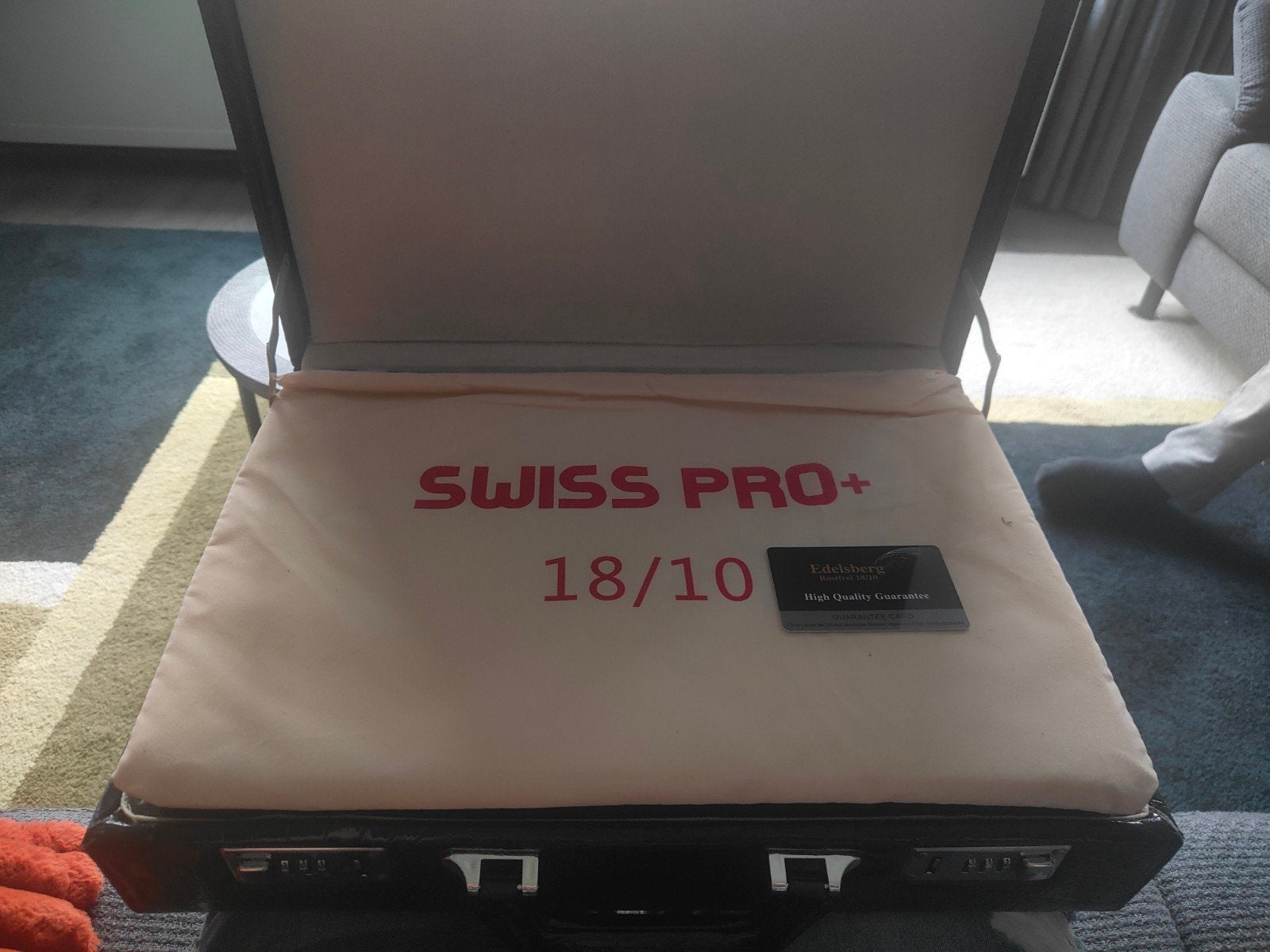 swiss pro+ 18/10 set, Verzenden, Bestekset, Overige typen, Nieuw