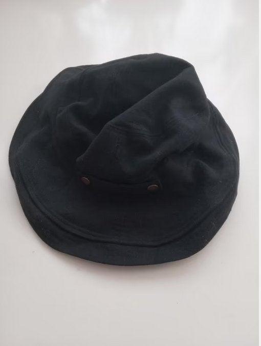 Zwarte stoffen hoed, nieuw, Kleding | Dames, Oosterveldweg 15, 7274 DZ, Verzenden, Hoed, Nieuw