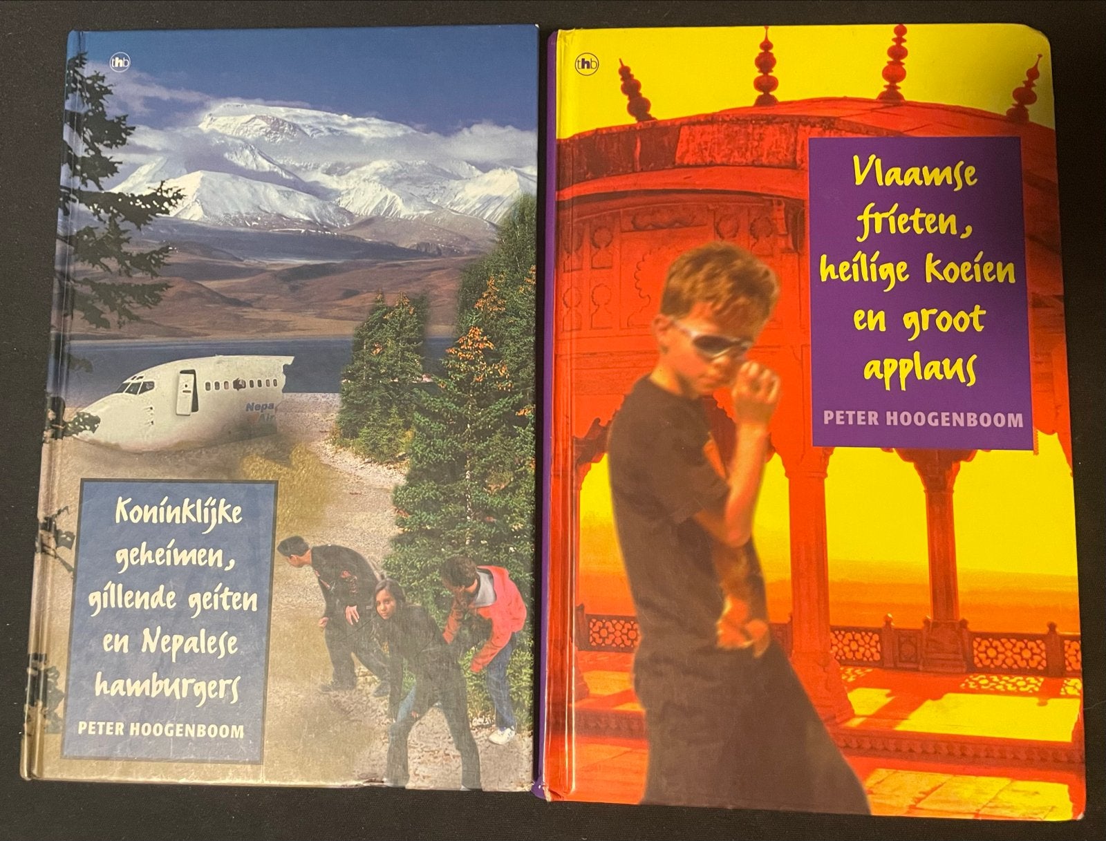 2x Peter Hoogenboom: Koninklijke geheimen & Vlaamse frieten, Boeken, Ophalen of Verzenden, Gelezen, Fictie
