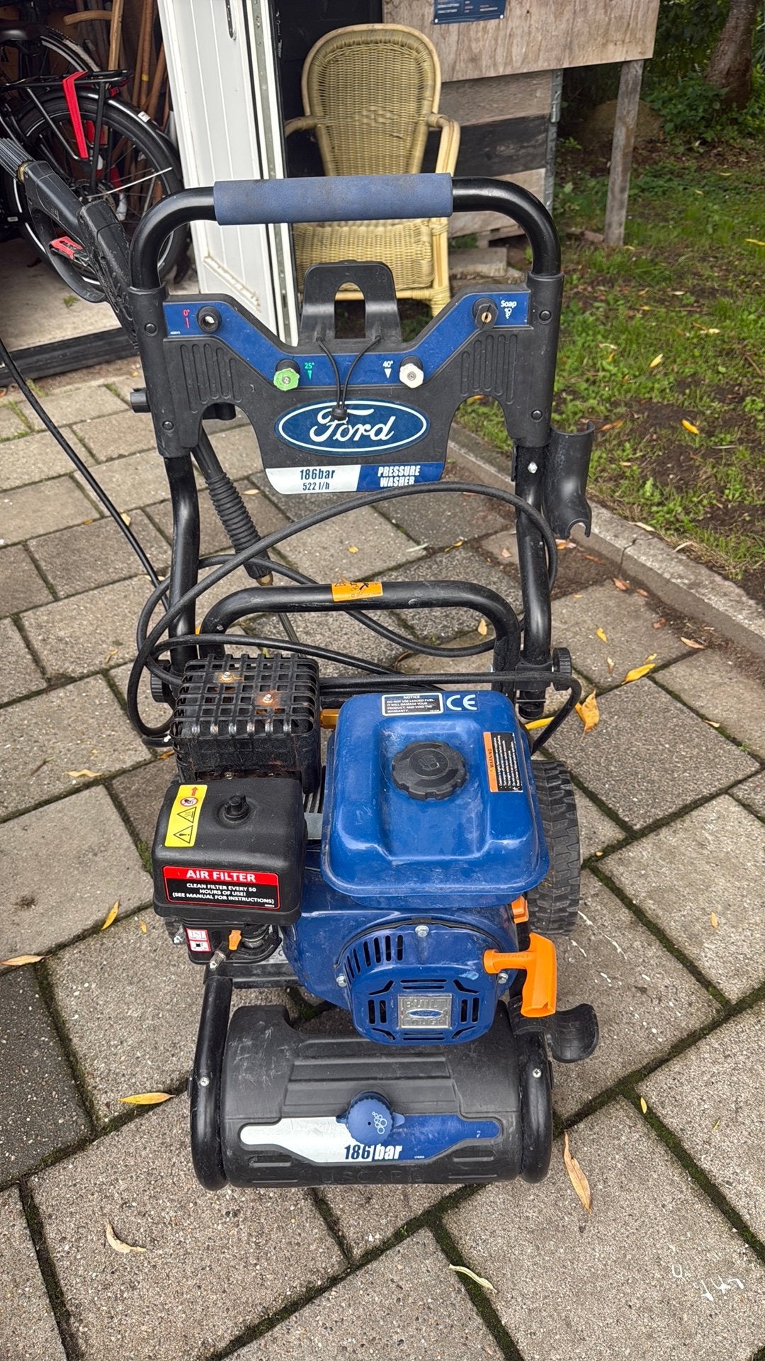 Ford hogedrukreiniger – benzine, Ophalen, Zo goed als nieuw, Benzine