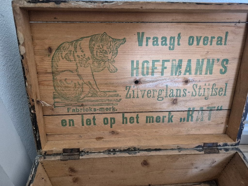 oude kist, Antiek en Kunst, Curiosa en Brocante, Ophalen