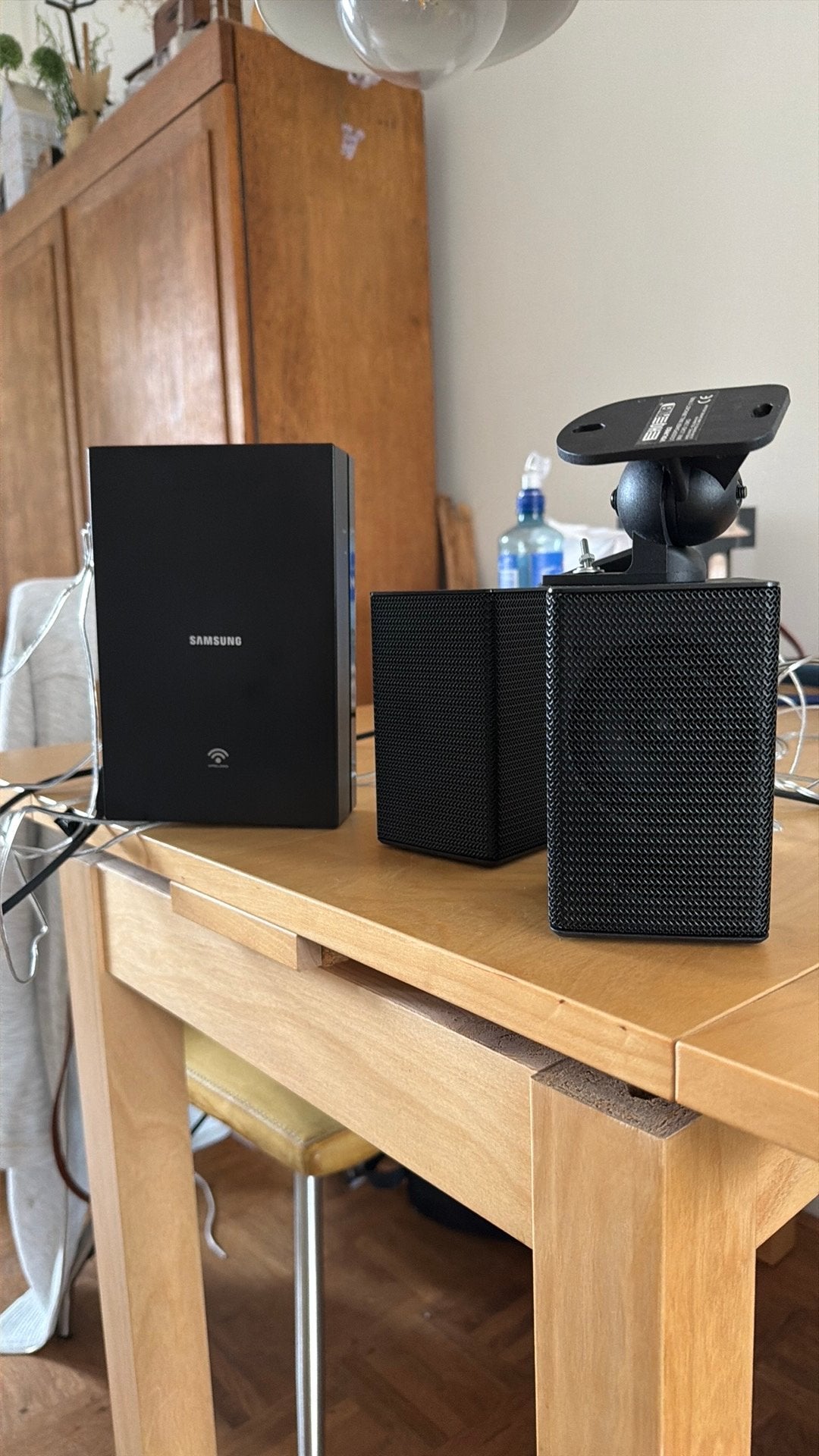 Samsung SWA-8500S Draadloze Achterspeakerset, Gebruikt, Ophalen of Verzenden, Surroundset, Geschikt voor surround/home cinema