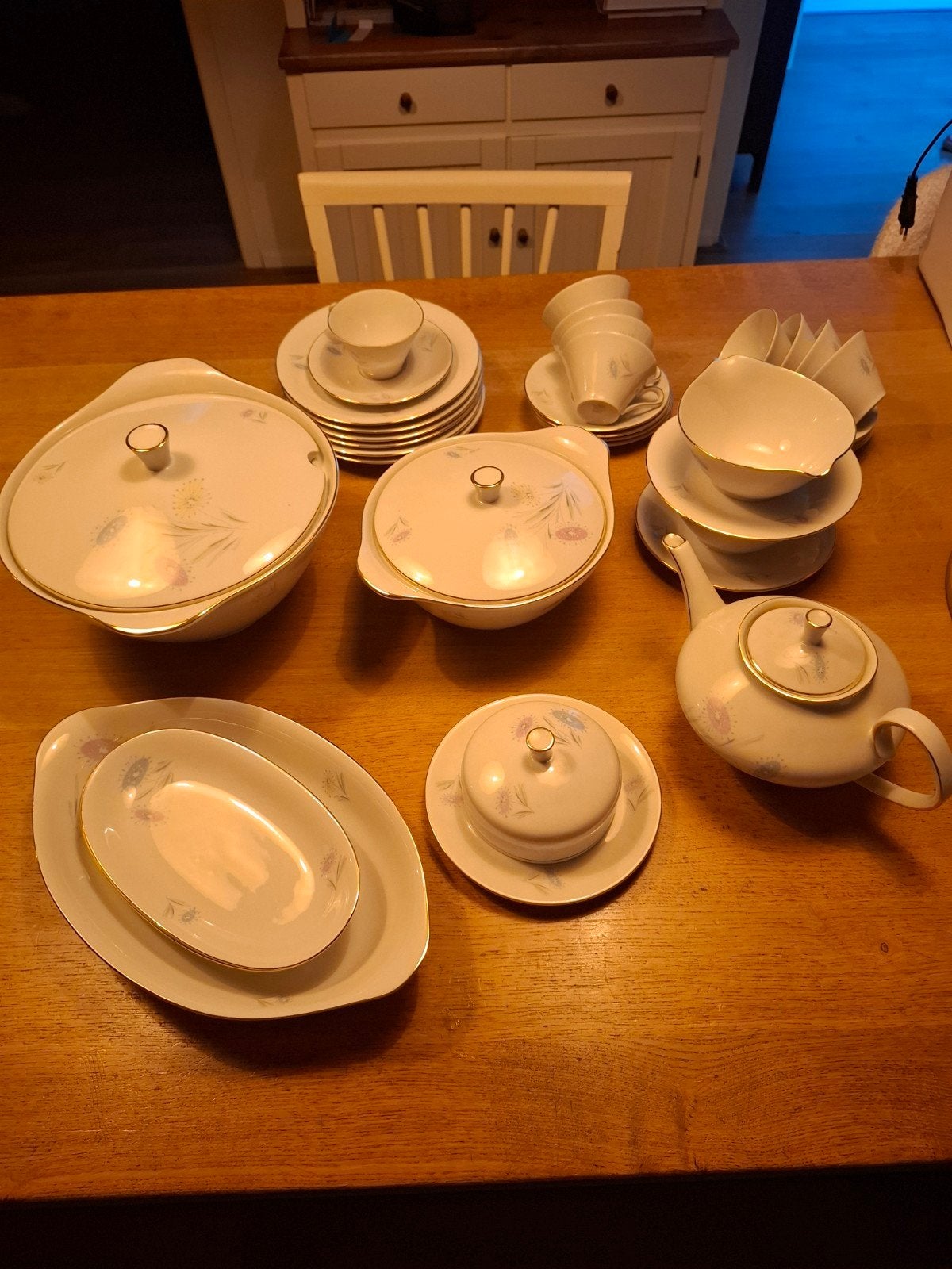 Servies, Ophalen