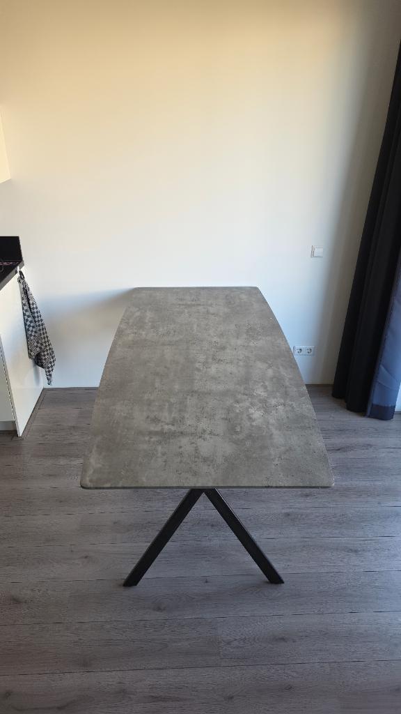 Eettafel, Huis en Inrichting, Tafels | Eettafels, Ophalen, 50 tot 100 cm, Zo goed als nieuw, 150 tot 200 cm